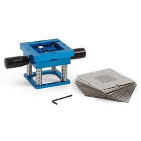 At-956a Whataval 90mm Bga Reball Rework Station With 56pcs Commonly Used Reballing Stencils Kit