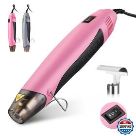 B0cjj2wqc2 Workpro 400w Mini Heat Gun With Reflector Nozzle 2 Temp Settings