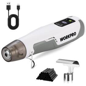 B0f59r37b9 Workpro 7.2v Cordless Mini Heat Gun 4000mah Fast 3 Temps Usb-c