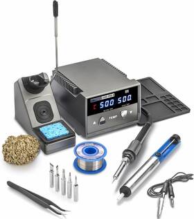 X-tronic 726084827165 4008-pro-x 75 Watt Soldering Iron Station With Pid Technology Features