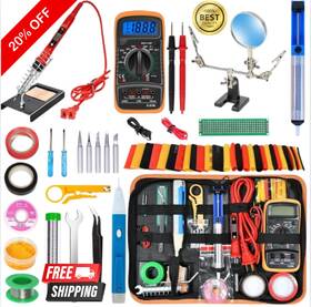 Us-80w X-tronic 892198001521 Cautin Para Soldar Esta O Electrico 110v Kit Con Puntas Bomba De Desoldar