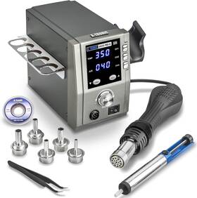 X-tronic 892198001620 6020-pro-x Platinum Series 750 Watt Hot Air Rework Station 3