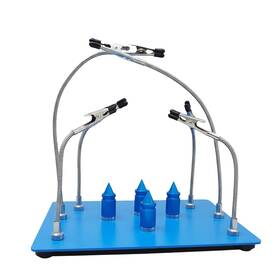 Yanchonsix 719645946252 Magnetic Helping Hands Soldering Station With 6 Flexible Arms And Pcb Holders T