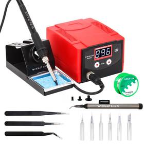 Ycdus 680306174621 Weld Lux Digital Soldering Station 75w Iron Kit Wi