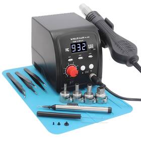 Ycdus 680306174942 Weld Lux Hot Air Rework Station High Power With 3 Memories Sleep Mode Airf