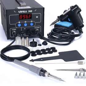 Yihua 060497921719 948 2 In 1 Esd Safe 80w Desoldering Station And 60w Soldering Iron New