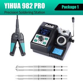 06978139052846 Yihua 982 Pro Digital Soldering Station Tweezer Iron Kit - Dual Handle