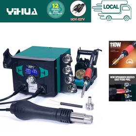 938bd Yihua 974443672206 -ii 2-in-1 Soldering Station Hot Air Rework Easy Plug-pull