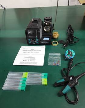 982d-i Yihua 974443673579 Soldering Station Tweezers Soldeirng Iron Kit Adjustable Temp