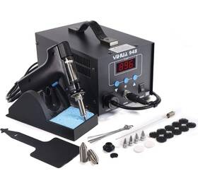 Yihua 974443676204 948 Desoldering Station Suction Pump Tin Gun Precise Temperature Display