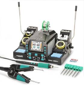982d-iii Yihua Precision Soldering Station And Tweezers For Microscope