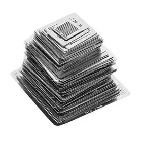 Zgsjbkl 749249040858 Bga Reballing Stencils 130pcs Universal Rework Net St