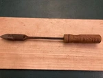 Vintage Soldering Iron Copper Head Wood Handle Kester. Fixed Price $9.90.