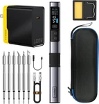 Fnirsi HS-02B 100W Portable Corded Soldering Iron Kit, 2S Fast Heating, 212-842. Fixed Price $145.09.