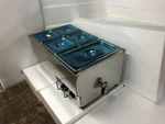 Techtongda 5 Pan Food Warmer Table Countertop Steamer Kitchen Supply New. Fixed Price $285.00.