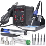 2-IN-1 Hot Air Soldering Iron Station Kit With Lead-free Wire. Fixed Price $68.00.