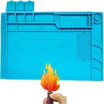Wwzmdib Heat Resistant 932 F Silicone Magnetic Soldering Work Mat S-160 17.8.... Fixed Price $18.99.