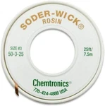 Itw Chemtronics Desoldering Braid, Soder-wick, ROSIN.080", 25', 50-3-25. Fixed Price $34.99.