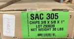 Aim Solder SAC305 Chips (5173), 3/8" X 5/8" 1", *price Per 1-POUND*. Fixed Price $75.00.