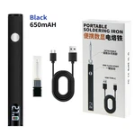650MAH Usb Cordless Soldering Iron Pen Digital Display 3-TEMP Ceramic Heating. Fixed Price $12.98.