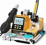 Iron & Desoldering Gun 2-IN-1 Set, Hot Air Rework Station Diy. Fixed Price $109.99.