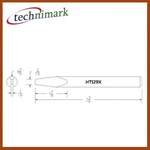 Hexacon HT129X Soldering Tip 3/8 Semi-chisel For P115 & P155 Irons. Fixed Price $24.62.