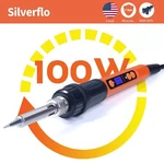 Silverflo 928D-I 100 Electric Iron Kit Welding Desoldering Tool Set. Fixed Price $13.99.