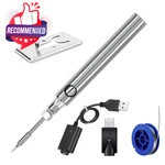 Ashuchjufac Cordless Soldering Iron Kit 1100MAH Usb Pen,.... Fixed Price $31.33.