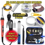 80W Electric Iron Welding Gun Tool Kit Wire Desoldering Pump. Fixed Price $19.95.