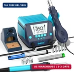 Bakon 882 2-IN-1 Digital Soldering Hot Air Rework Station Kit With 3 Preset Chan. Fixed Price $115.48.