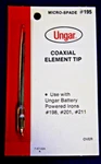 Vintage Ungar Soldering Tip #195 Micro-spade For #198, 201, & 211 Battery Irons. Fixed Price $7.99.
