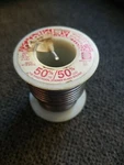 Canfield Quality Solder 50/50 Traditional Stained Glass Soldier Near Full. Fixed Price $24.00.