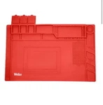 Weller Soldering Work Station Mat Magnetic Red, New. Fixed Price $25.00.
