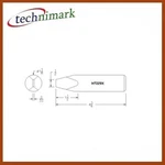 Hexacon HT229X Soldering Tip, Semi-chisel, Plug, 1-1/8" 1/2", For P550 Iron. Fixed Price $101.26.
