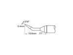 Metcal SFV-CNB04AR Tip, Conical, Bent, 0.4MM (0.016IN), Original. Fixed Price $26.82.
