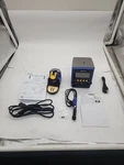 Hakko FX972-010 Dual Port Soldering Station W Handpiece (no Tips) Base Cracked. Fixed Price $399.99.