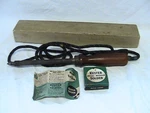 Used Dunlap Electric Soldering Iron #5408 80 Watts 110-120V Ac/dc Sears. Fixed Price $12.00.