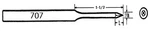 1/4 Diamond Solder Tip /american Beauty 3112-SERIES /hexacon 30-SERIES Reg $25. Fixed Price $12.50.