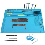 Cpb Large Soldering Mat Kit - Silicone Repair Heat Resistant Magnetic Wor.... Fixed Price $40.12.