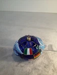 Gorgeous Big Rare World Glass Ornament Christmas Birds Hand Painted Well Made!. Fixed Price $105.00.