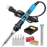 Soldering Iron Kit 80W 110V Fast Heat Up 10S Lcd Digital Adjustable. Fixed Price $15.96.
