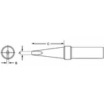 Weller PTE8 Soldering Tip 15/64 In.. Fixed Price $7.19.