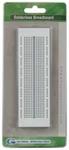 Global Specialties EXP-300E Solderless Breadboard, 550 Tie-point, 6.5" 1.75". Fixed Price $14.99.
