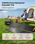 2400W Portable Power Station 2160WH LIFEPO4 W/2X200W Solar Panels. Fixed Price $1697.99.