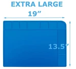 Soldering Repair Pad Mat 19 X 13.5 Inch Silicone Heat-resistant Up To 500C. Fixed Price $11.95.