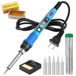Soldering Iron Kit 80W 110V Lcd Digital Pen With Ceramic Heater. Fixed Price $17.51.