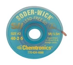 Chemtronics Soder-wick Lead-free Desoldering Braid Yellow Label 1.5MM X. Fixed Price $29.95.