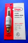 Vintage Ungar #1239 Armco Iron Soldering Tip 37 1/2 44W 120VAC 750 -800 Degree. Fixed Price $24.99.