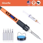 100W Electric Soldering Iron Tool Set Adjustable Temp Fast Heat With Wire. Fixed Price $19.99.
