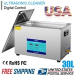 Aipoi Ultrasonic Cleaner 30L Liter Stainless Steel Industry Heated Glasses. Fixed Price $351.88.